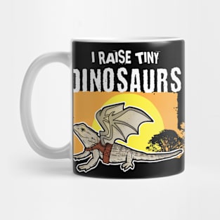 Bearded Dragon Gift Product Reptile I Raise Dinosaurs Print Mug